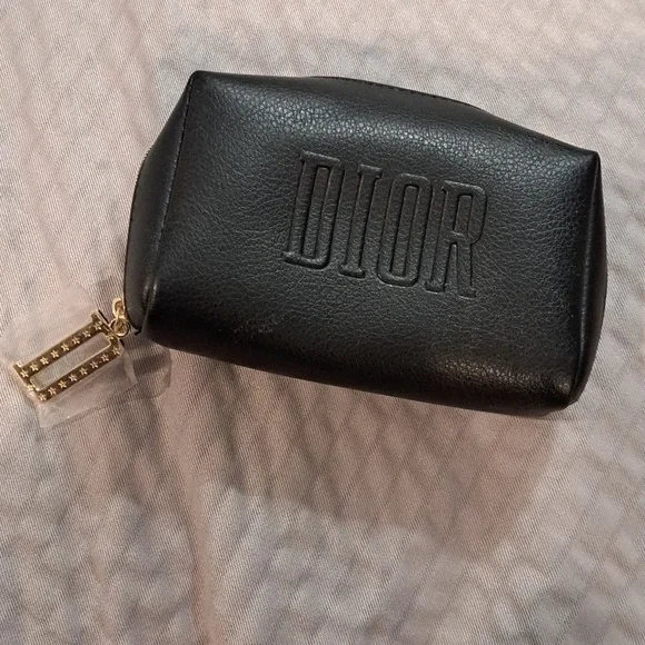 Dior Black, White & Gold Makeup Bags Set Of 2 - Picture 10 of 15